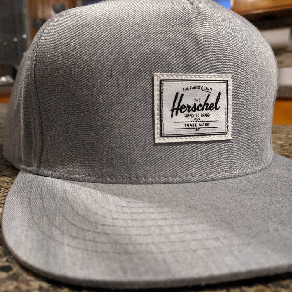 Brand New Herschel Grey Hat / Cap